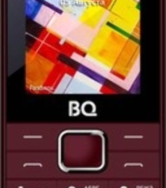 Мобильный телефон BQ 2411 Shell красный
