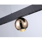 Подвесной светодиодный светильник Ambrella light FL5956 BK/GD черный/золото 4200K 18W 1000*70*1200 (Без ПДУ), фото5