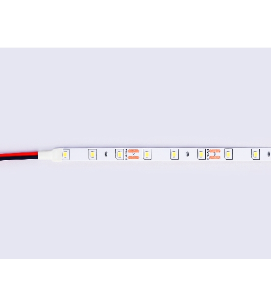 Светодиодная лента GS1003 2835 60Led/ 4.8W m/ 12V IP20 6500K/ 5000*8*1.2mm (2 конт.)