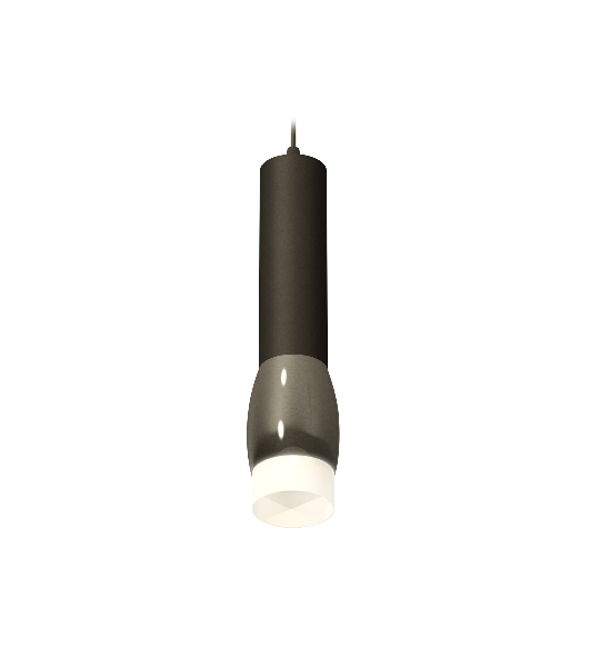 Светильник Ambrella Light XP1123004 DCH/SBK/FR черный хром/черный песок/белый матовый MR16 GU5.3