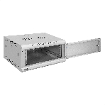 Шкаф телекоммуникационный 19' настенный 4U ExeGate EC-WM-4U.600.M.GREY (19”, 4U, 600x600x280mm (ШхГхВ), передняя дверь металл, съемные боковые панели, пыле- и влагозащита IP23, светло-серый RAL 7035), фото13