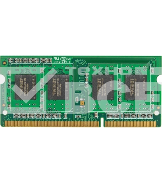 Оперативная память Patriot, DDR3, 4GB (1x4 GB), 1600 MHz, CL11, SO-DIMM