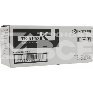 Картридж лазерный Kyocera TK-5140K (1T02NR0NL0) черный для M6030cdn/M6530cdn/P6130cdn 7000 стр.