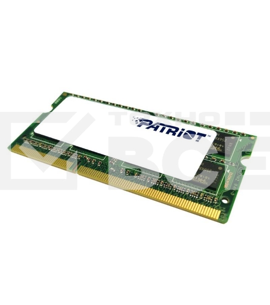 Оперативная память Patriot, DDR3L, 8GB (1x8 GB), 1600 MHz, CL11, SO-DIMM