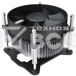 Кулер для процессора DEEPCOOL CK-11508 PWM черный, 92 мм, алюминий, 2200 об/мин, 30.1 дБ, 4 pin, 65 Вт, 70 мм