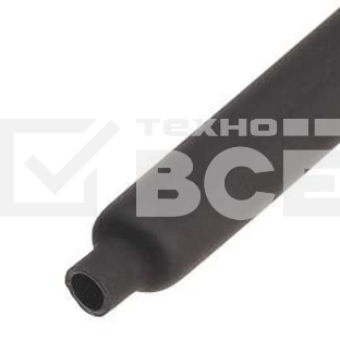 Трубка термоусадочная КВТ ТУТнг-100/50 черный (уп.25 м) 60100