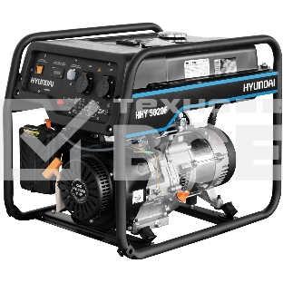 Электрогенератор бензиновыйHyundai HHY 5020F, 4.5 кВт, 72 дБ, 69.5 кг