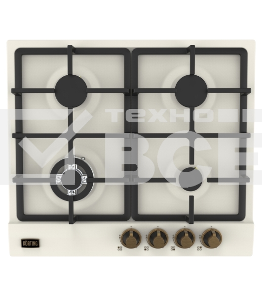 Газовая варочная панель Korting HG 661 CTB