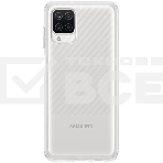 Чехол (клип-кейс) Samsung для Samsung Galaxy A12 Soft Clear Cover прозрачный (EF-QA125TTEGRU), фото2