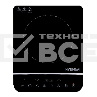 Электрическая плитка Hyundai HYC-0104 черный стеклокерамика (настольная)