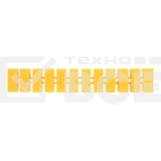 Клеммная винтовая колодка KВ-35 10-35, ток 80 A, полиэтилен желтый Rexant (10 шт./уп.), фото 1