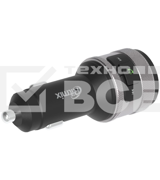Автомобильный FM-модулятор Ritmix FMT-A707 черный MicroSD BT USB