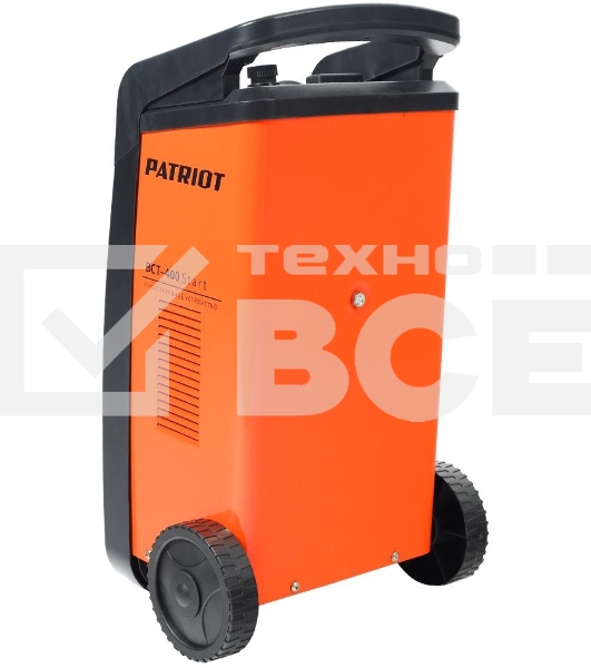 Устройство пуско-зарядное PATRIOT BCT-400 Start 220В±15% 2250Вт 12/24В з/п60/250А 65-700А/ч 14.5кг