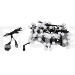 Гирлянда Мультишарики Ø17,5 мм, 10 м, черный каучук, 80 LED, цвет RGB, фото5