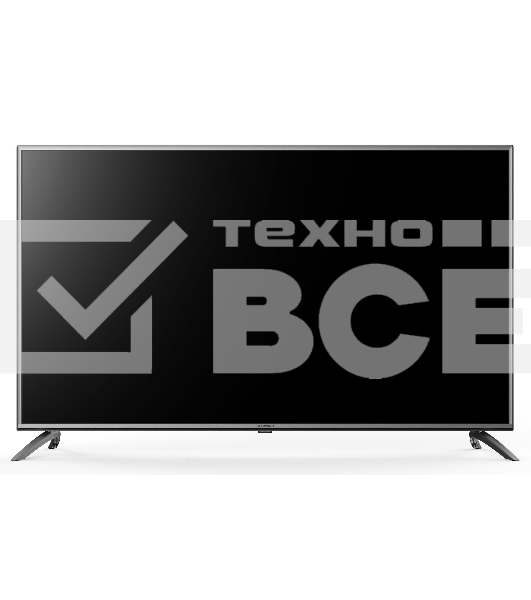 Телевизор Starwind 55' SW-LED55UG400 черный LED UHD 60Hz ЯндексТВ