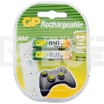 Аккумулятор GP Rechargeable (GP 85AAAHC-2CR2) NiMH 85AAAHC 850mAh, 2 шт AAA, 850мАч (2 шт. в уп-ке), фото4