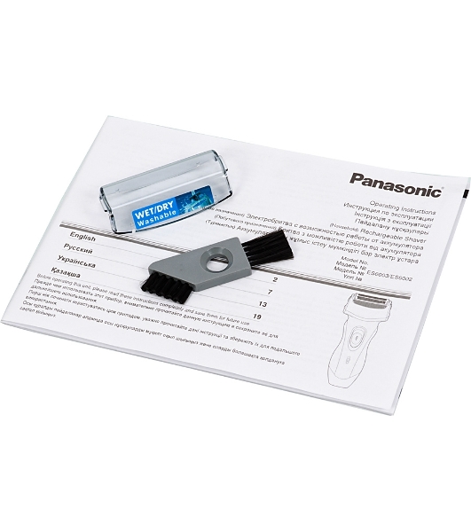 Электробритва Panasonic Электробритва Panasonic/ Сеточная система, влажное бритье: есть, дисплей: нет, 10000 об/мин