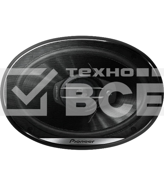 Колонки автомобильные Pioneer TS-G6930F 4Ом 15x23см (6x9дюйм) (ком.:2кол.) коаксиальные трехполосные