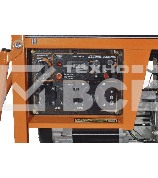 Генератор Carver PPG-9000DE, 8 кВт