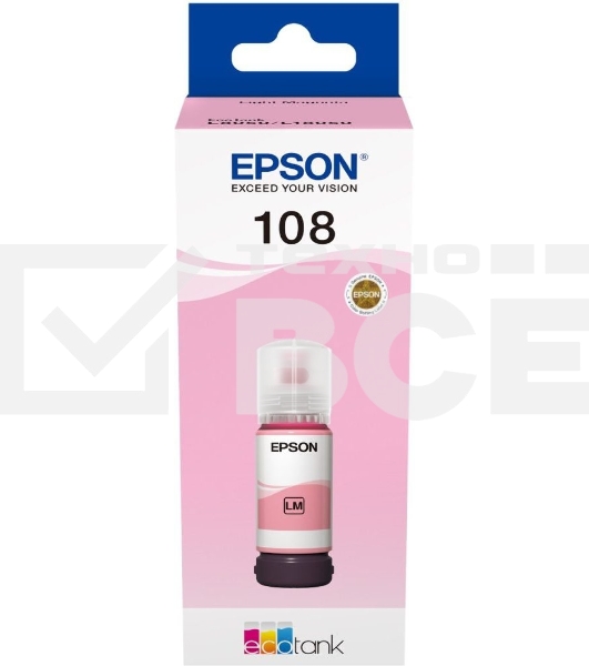 Контейнер с светло-пурпурными чернилами EPSON C13T09C64A