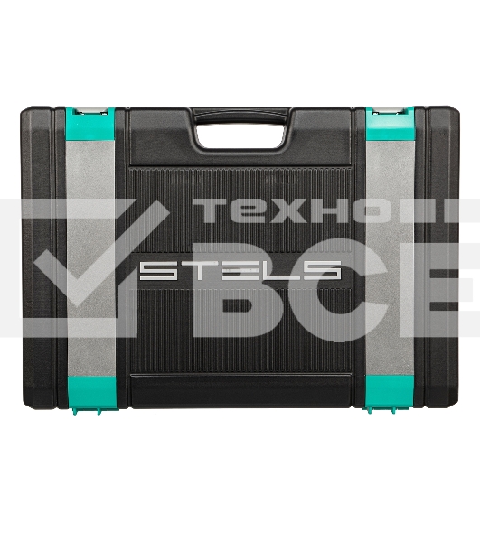 Набор инструментов STELS 141151/4'' 3/8'' 1/2'' cr-v s2 усиленный кейс 216предм.