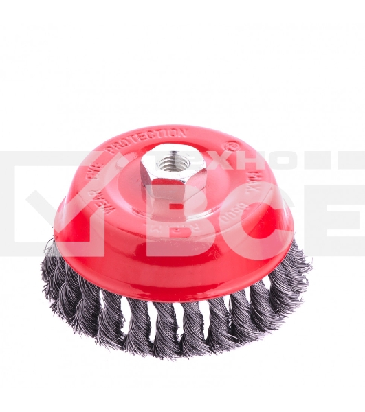 Щетка Matrix для УШМ, 125 мм, М14, 