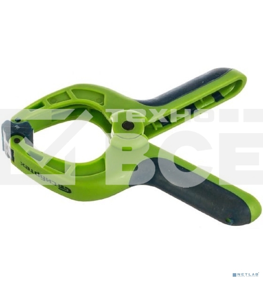 Струбцина клещеобразная Сибртех, пл. корп., 2-х комп. рукоятки, усиленная пружина,1-1/4