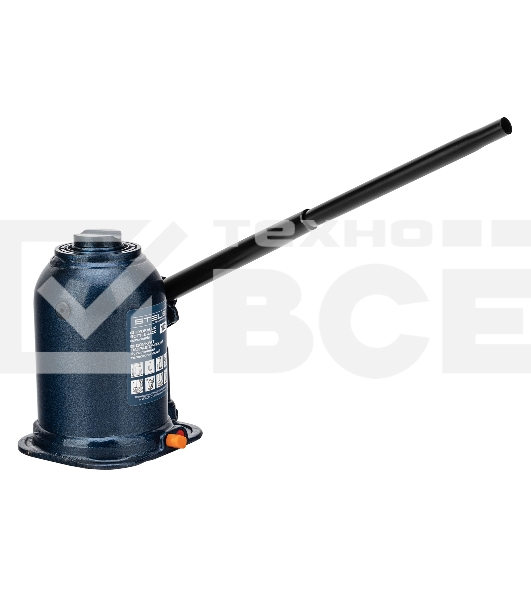 Домкрат гидравлический бутылочный телескопический, 10 т, подъем 180-430 мм Stels