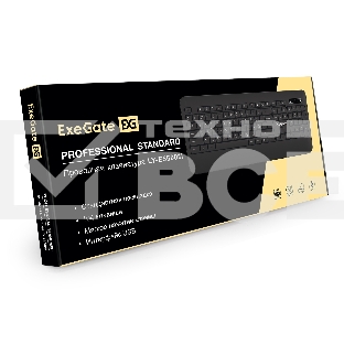 Клавиатура ExeGate Professional Standard LY-E5500M проводная, USB, чёрный