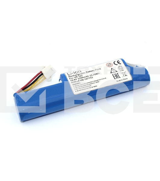 Аккумулятор для Vileda VR 102 10,8V 2200mAh