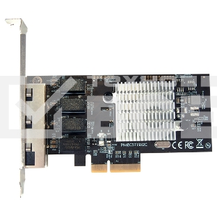 Сетевая карта SUNRICH TECHNOLOGY N-1060 1G Quad Port RJ45 PCIE Ethernet Adapter with Broadcom BCM5719 chipset