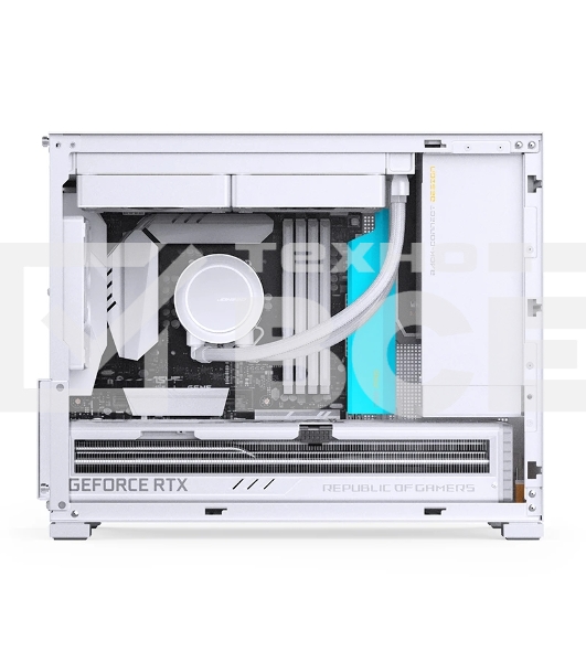 Корпус без блока питания Case JONSBO D32 PRO, Mini-Tower, TG, no fan, 2xUSB-A 3.2 + 1xUSB-C 3.2, mATX, mDTX, mITX White
