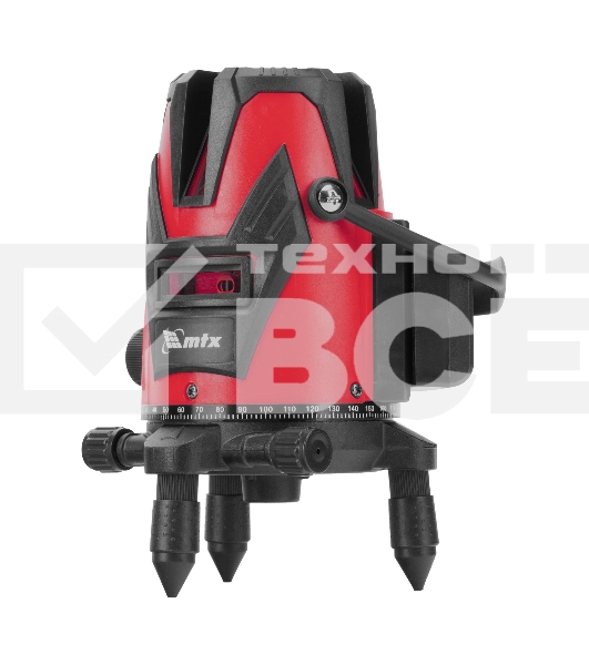 Лазерный уровень MTX MFL RED, 30 м, красный луч, акк. Li 2400 mAh, сумка, резьба 5/8'
