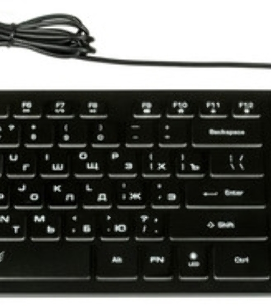 Комплект клавиатура+мышь Dialog KMGK-1707U проводной, USB, 1600 DPI, белый