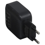 Сетевое зарядное устройство BOROFONE BA46A Premium, один порт USB, один порт Type-C, PD, 18W, 5V, 3.0A, черный, фото7
