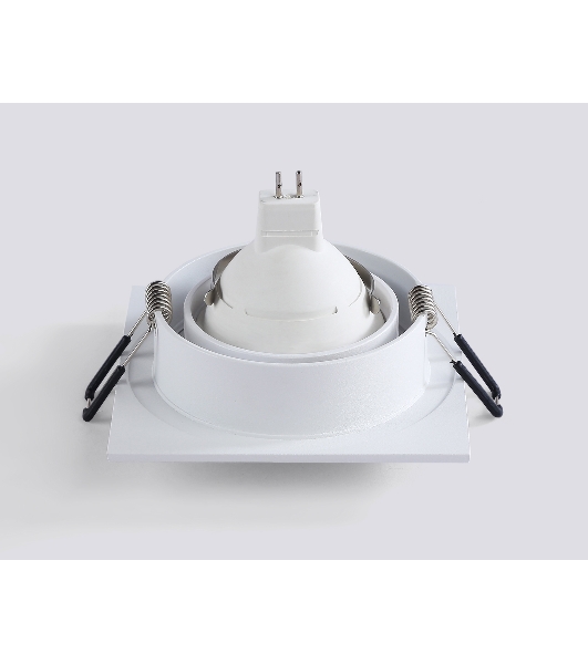 Светильник встраиваемый Ambrella light TN102726 WH белый GU5.3 92*92*23