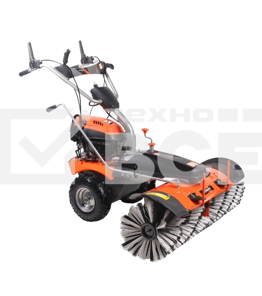 Подметальная машина PATRIOT S 610P 6лс 180-350об/мин шир.100см D35см ск.4+2 ручной/эл.стартер 79кг