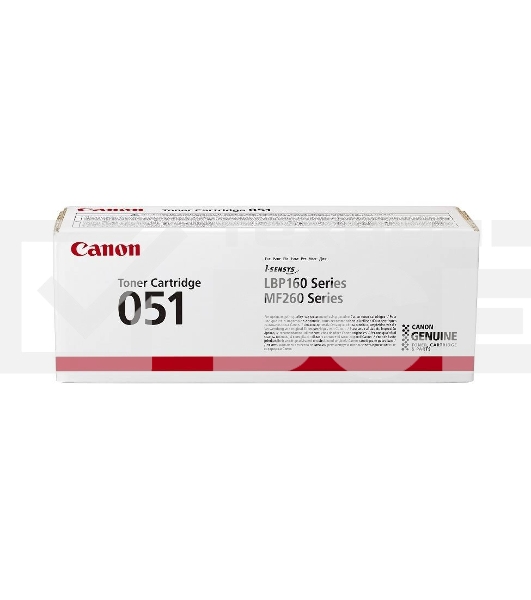 Картридж лазерный CANON 051 BK 1700 стр