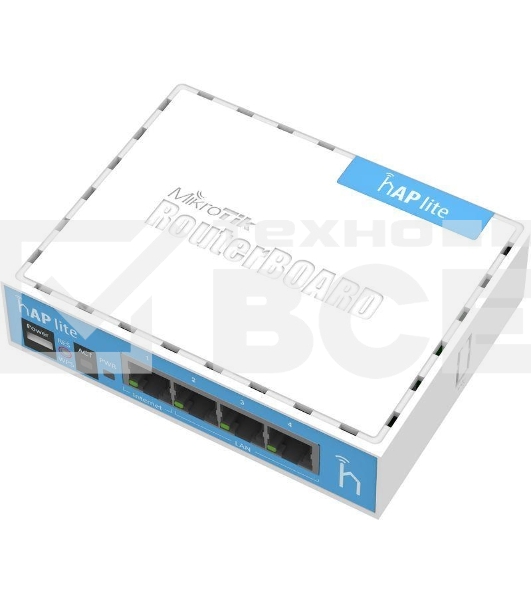Беспроводной маршрутизатор Mikrotik RB941-2nD MikroTik RouterBOARD hAP lite