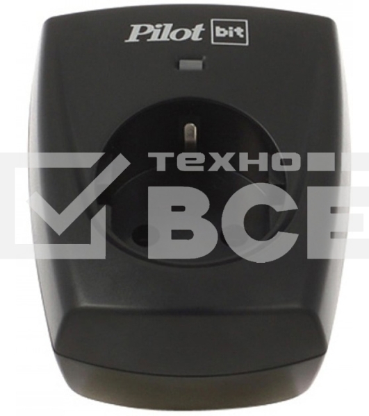 Сетевой фильтр Pilot BIT 1 розетка Surge Protector Pilot BIT 1 outlet