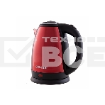 Чайник Centek CT-1068 RED (красный) металл 2л, 2000W, хромированная вставка на крышке, фото3