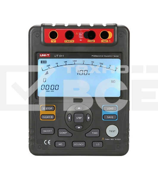 Измеритель сопротивления изоляции UNI-T UT511