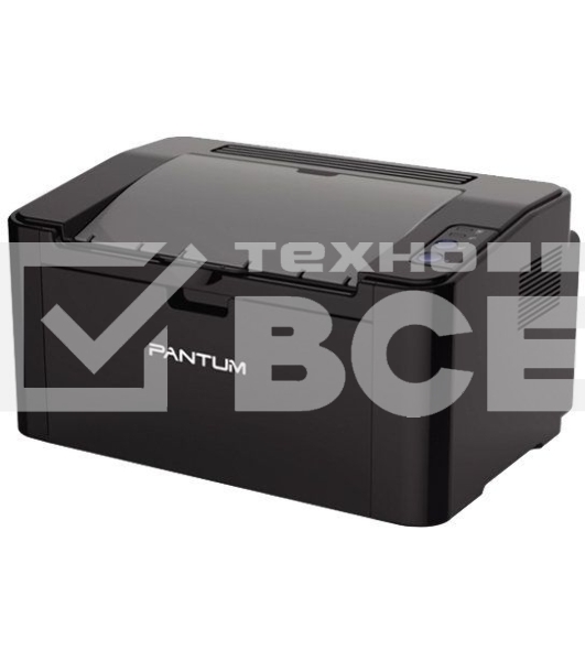 Принтер лазерный Pantum P2207, A4, ч/б, печ. до 20 стр/мин, 1200x1200 dpi, USB