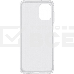 Чехол (клип-кейс) Samsung для Samsung Galaxy A12 Soft Clear Cover прозрачный (EF-QA125TTEGRU)