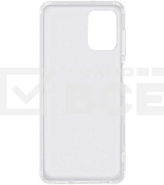 Чехол (клип-кейс) Samsung для Samsung Galaxy A12 Soft Clear Cover прозрачный (EF-QA125TTEGRU)