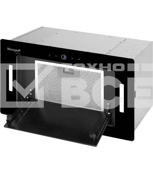 Встраиваемая вытяжка Weissgauff Aura 850 BL