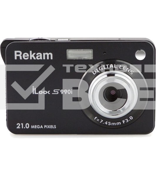 Фотоаппарат Rekam iLook S990i черный 21Mpix 2.7