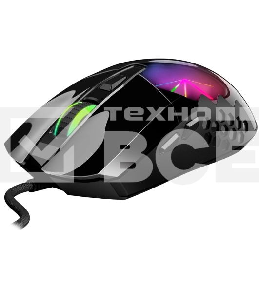 Мышь проводная Genius Scorpion M715 черный, 7200 dpi, USB, кнопки - 6