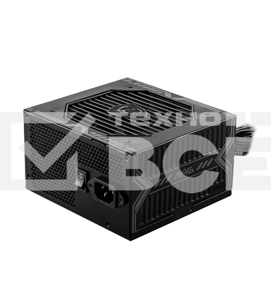 Блок питания MSI MAG A650BN, 650Вт, 80 PLUS Bronze, 120мм, черный