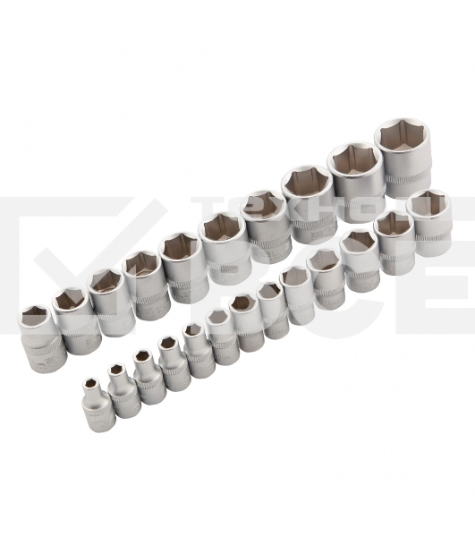 Набор инструментов STELS 141151/4'' 3/8'' 1/2'' cr-v s2 усиленный кейс 216предм.
